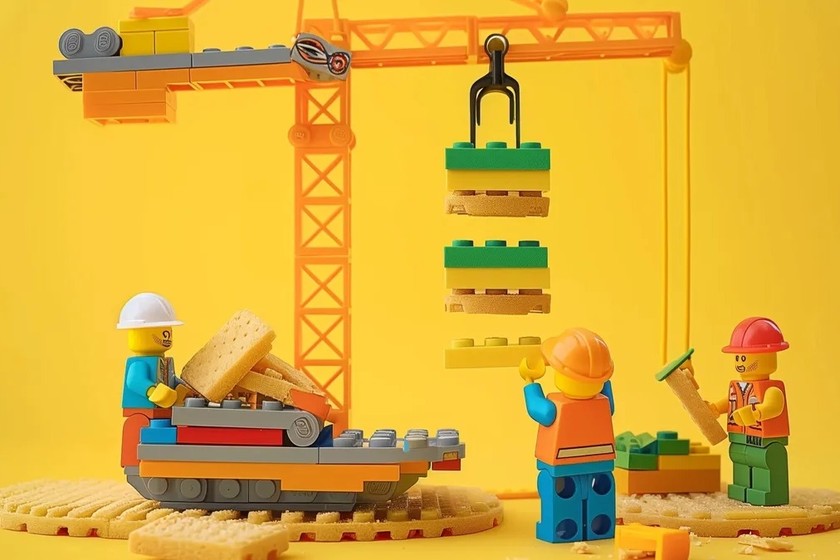 Công cụ AI mới biến văn bản thành thiết kế Lego (Ảnh: Shutterstock)
