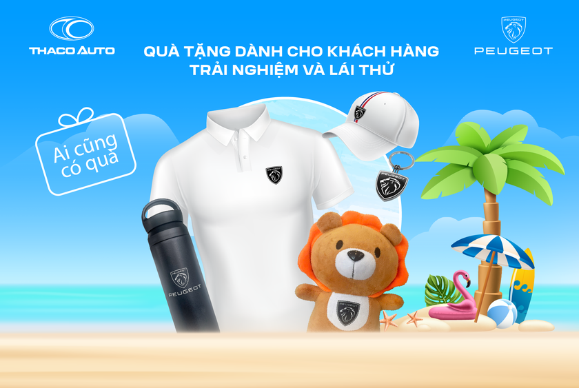 Nhiều quà tặng hấp dẫn dành cho khách hàng tại sự kiện