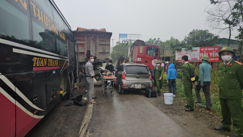 Hiện trường vụ tai nạn