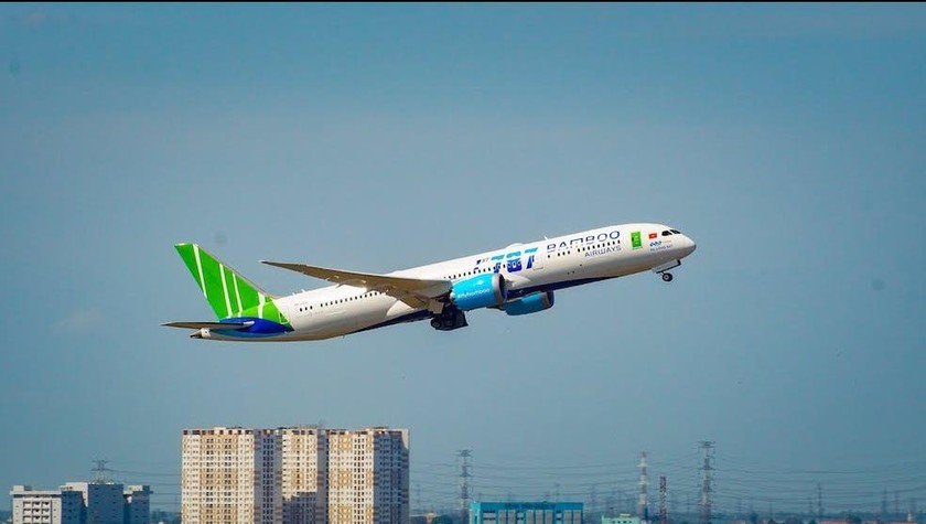 Máy bay Boeing 787-9 Dreamliner của Bamboo Airways