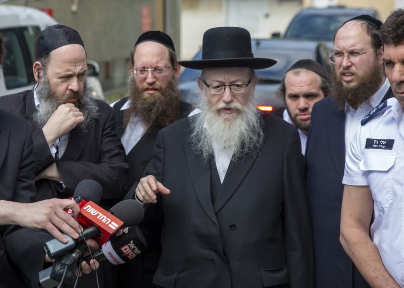 Bộ trưởng Y tế Israel Yaakov Litzman.