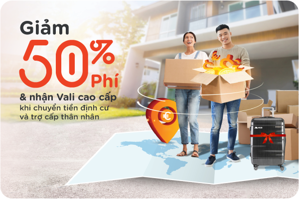 Chuyển tiền quốc tế siêu tốc, miễn đến 100% phí với MSB