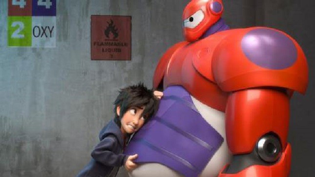 Cảnh trong phim Big Hero 6 - Ảnh chụp từ trailer phim