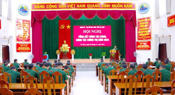 BĐBP Cà Mau tổng kết công tác đảng, công tác chính trị 