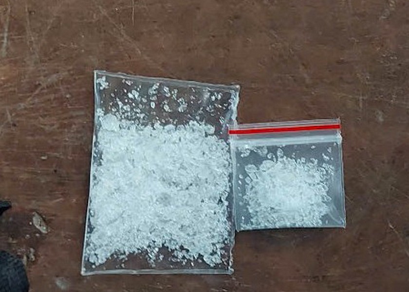 Tang vật ma túy thu giữ tại Đồn Biên phòng Khánh Hội.