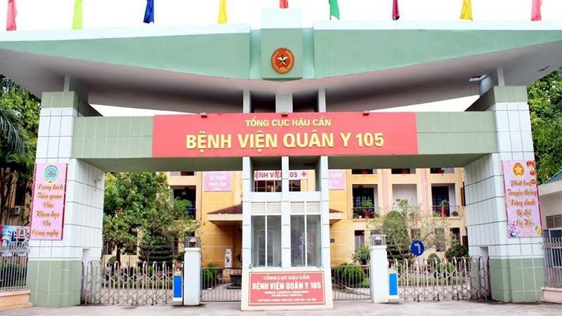 Bệnh viện Quân Y 105 đang tiến hành rà soát, truy vết các trường hợp tiếp xúc gần với vị bác sĩ nhiễm COVID-19.