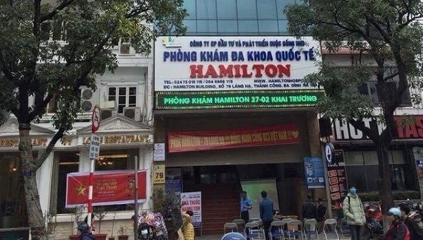 Phòng khám đa khoa Hamilton. Ảnh: Tuấn Chu