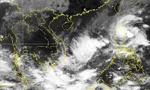 Vùng áp thấp có khả năng mạnh lên thành áp thấp nhiệt đới trong 24 giờ tới.