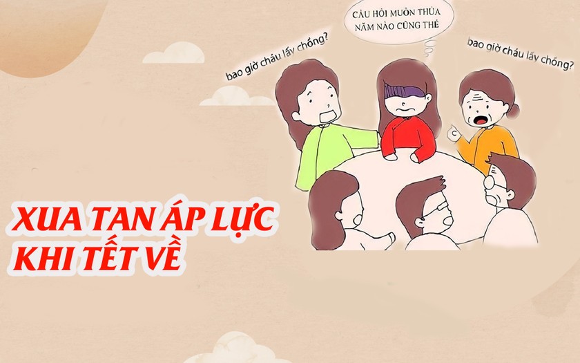 Cách người trẻ xua tan áp lực khi Tết về 