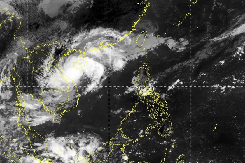 Áp thấp nhiệt đới trên Biển Đông có khả năng mạnh lên thành Bão