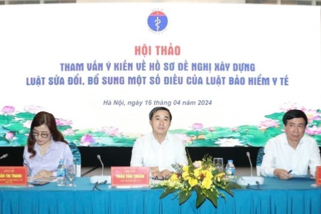 Hội thảo tham vấn ý kiến về hồ sơ đề nghị xây dựng Luật sửa đổi, bổ sung một số điều của Luật Bảo hiểm y tế (BHYT).