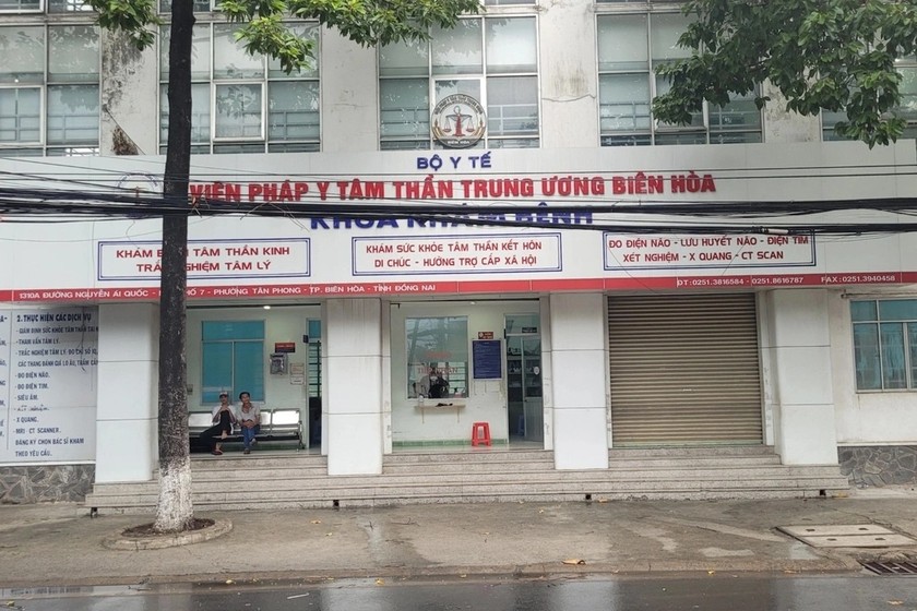 Trụ sở Viện Pháp y tâm thần trung ương Biên Hòa. Ảnh: Hoàng Bình/Dân Trí