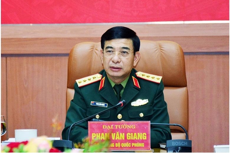 Đại tướng Phan Văn Giang, Bộ trưởng Quốc phòng. Ảnh: Dangcongsan.vn