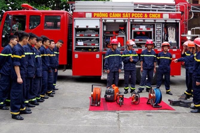 Phạt từ 10 triệu đồng đến 20 triệu đồng đối với hành vi không thành lập Đội phòng cháy, chữa cháy và cứu nạn, cứu hộ cơ sở. Ảnh minh họa: Báo Chính phủ