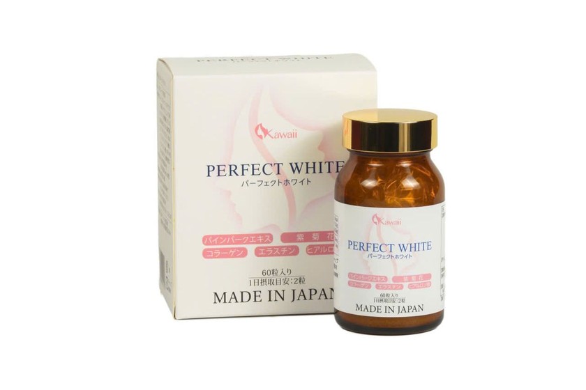 Sản phẩm Thực phẩm bảo vệ sức khỏe PERPRECT WHITE.