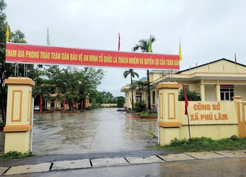 Trụ sở UBND xã Phú Lâm, thị xã Nghi Sơn (Thanh Hóa)
