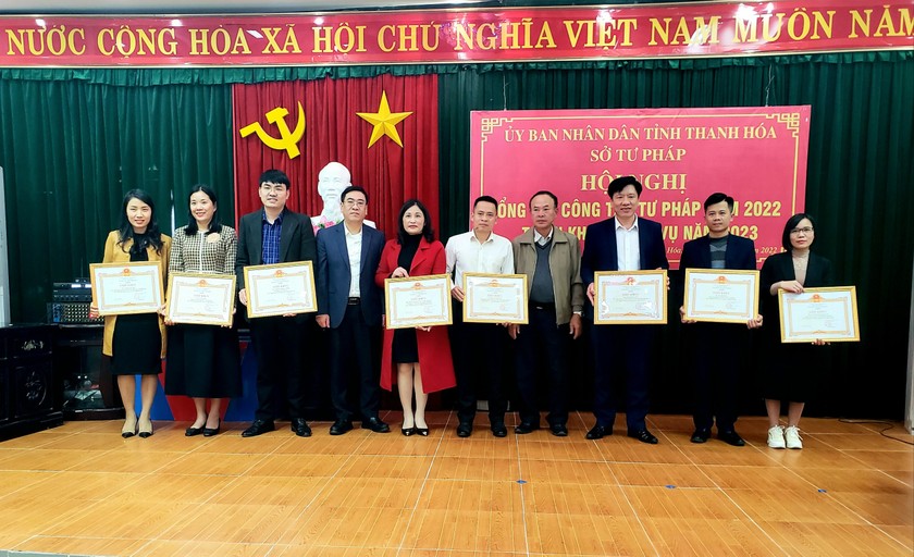 Sở Tư Pháp Thanh Hóa tổng kết công tác tư pháp năm 2022