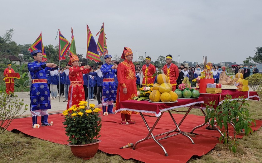 Nghi lễ Thượng nêu tại di sản Thành nhà Hồ.