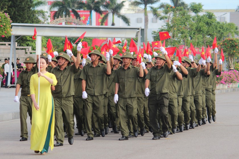 Lực lượng tham gia bảo vệ ANTT ở cơ sở thành lập sẽ mang lại những tác động tích cực, hiệu quả trong quản lý nhà nước về ANTT. Ảnh: Bùi Hoàng Ý 