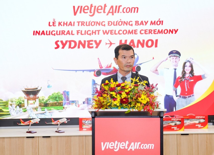 Vietjet khai trương đường bay Hà Nội - Sydney