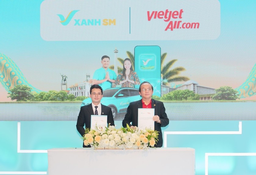 Vietjet hợp tác với Xanh SM, thúc đẩy giao thông bền vững giữa Việt Nam và Indonesia