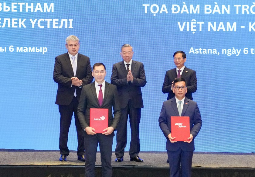 Vietjet ra mắt hãng hàng không Vietjet Qazaqstan ảnh 3
