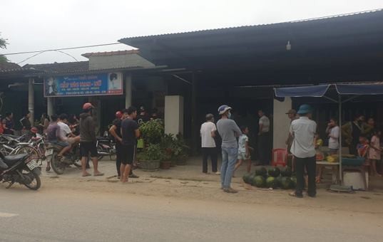 Hiện trường vụ việc.