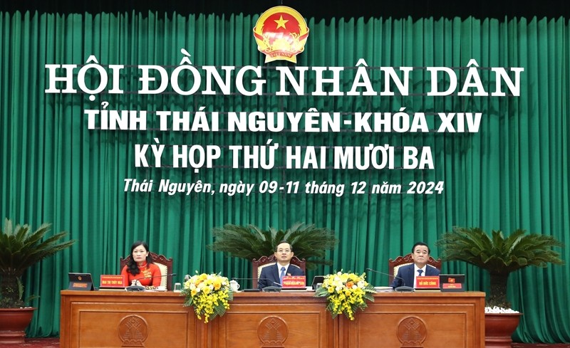 Kỳ họp thứ 23, HĐND tỉnh Thái Nguyên khóa XIV, nhiệm kỳ 2021-2026