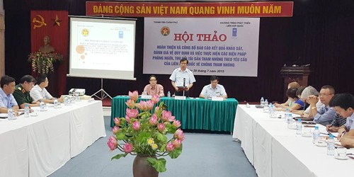 12,1% không tin tưởng các biện pháp phòng ngừa tham nhũng