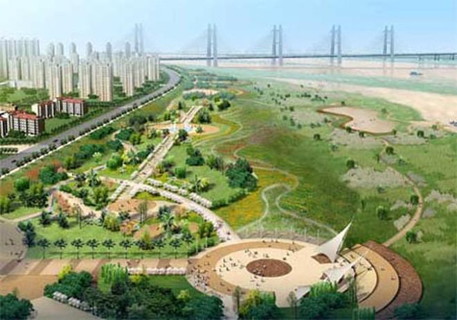 Hà Nội đang khẩn trương triển khai sớm hoàn thành quy hoạch dọc hai bên sông Hồng