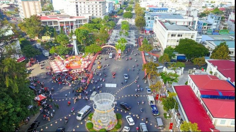 Đại lộ Hòa Bình thành phố Cần Thơ. Ảnh: canthotourism