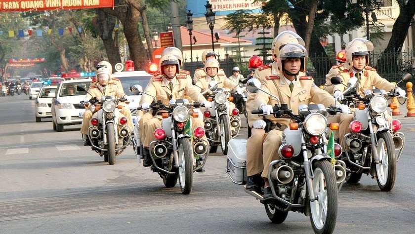 Bảo đảm an ninh trật tự Ngày bầu cử là nhiệm vụ quan trọng của lực lượng Công an nhân dân. Ảnh minh họa: báo Gia Lai