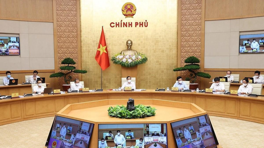 Phiên họp Chính phủ thường kỳ tháng 5/2021.