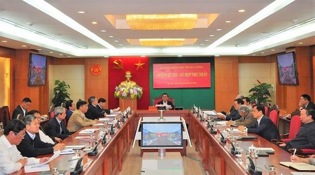 Kỳ họp thứ Nhất của Ủy ban Kiểm tra Trung ương khóa XIII. Ảnh: Ủy ban Kiểm tra Trung ương.