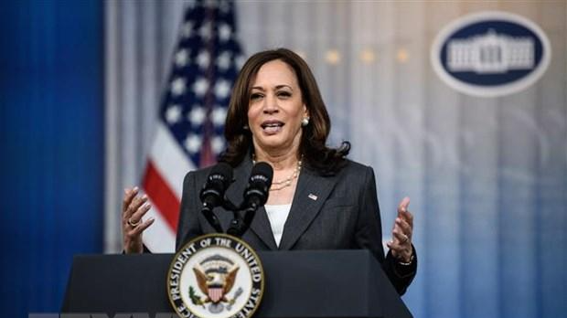 Phó Tổng thống Hợp chúng quốc Hoa Kỳ Kamala Harris. 