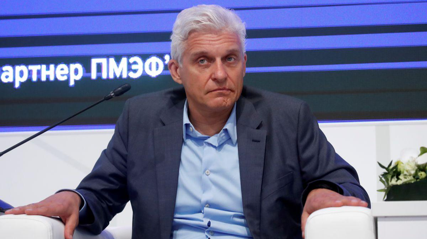 Oleg Tinkov, Chủ tịch Hội đồng quản trị của Ngân hàng Tinkoff, tham dự phiên họp của Diễn đàn Kinh tế Quốc tế St.Petersburg (SPIEF), Nga ngày 7/6/2019. Ảnh: Reuters