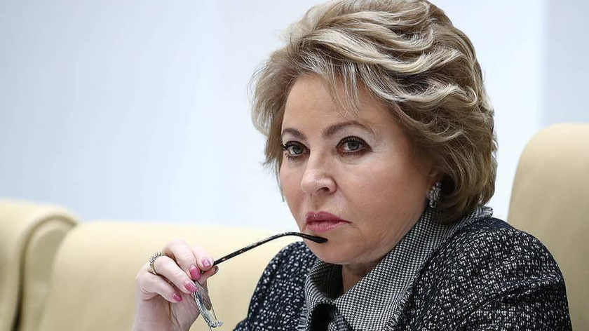 Chủ tịch Hội đồng Liên bang Nga Valentina Matviyenko.