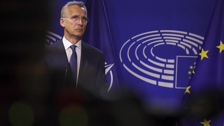 Tổng thư ký NATO Jens Stoltenberg. Ảnh: AP