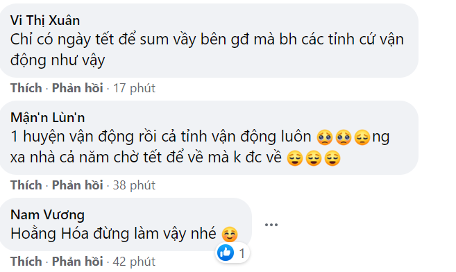 Địa phương vận động không về quê ăn Tết, người dân nói gì?