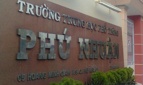 Ảnh: Fanpage Trường THPT Phú Nhuận 