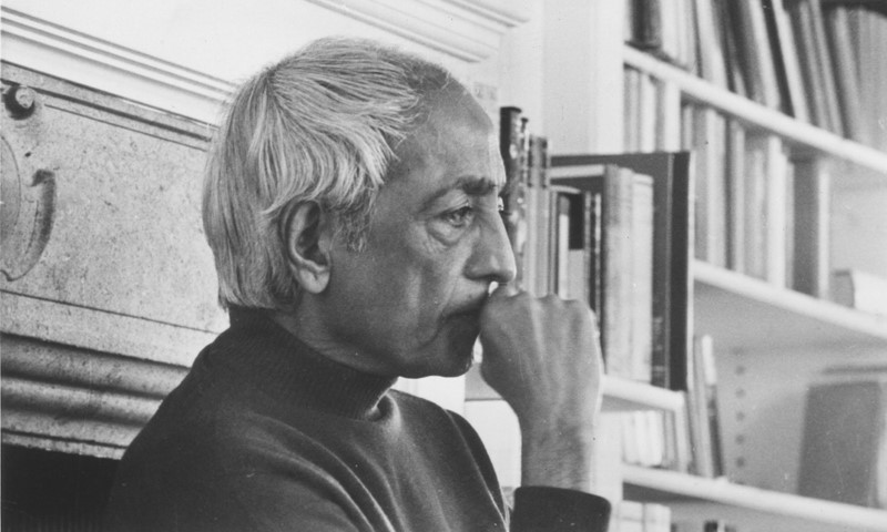 Triết gia, nhà diễn thuyết Krishnamurti. (Ảnh: Internet)