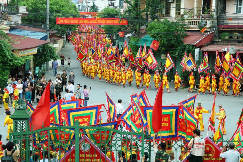 Lễ hội Phủ Dầy - Nét đặc sắc văn hóa. (Ảnh: P.V)