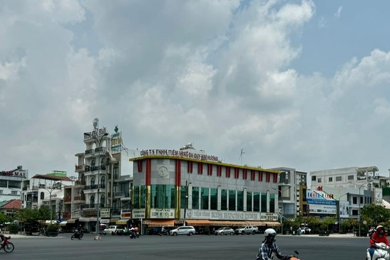 Tiệm vàng Kim Hương Dinh thành phố Long Xuyên, tỉnh An Giang. (Ảnh: QLTT)
