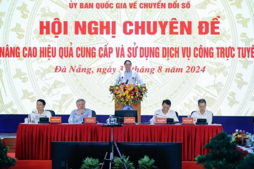 Thủ tướng Phạm Minh Chính phát biểu khai mạc Hội nghị - Ảnh: VGP