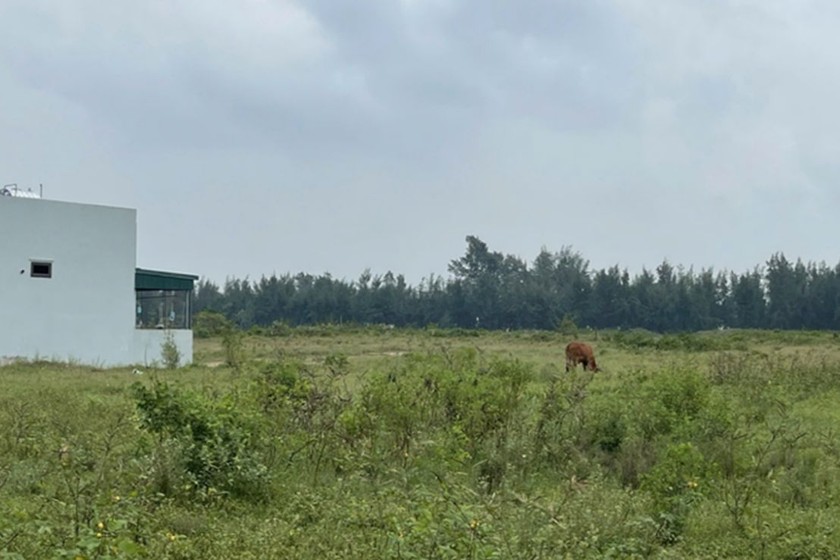 Một góc dự án đô thị du lịch sinh thái biển Tiên Trang. (Ảnh: Gia Hải)