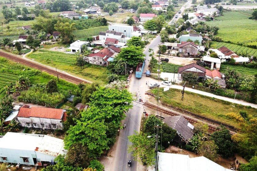 Một dự án tại Quảng Nam gặp vướng mắc về vấn đề bồi thường đất. (Ảnh: Công Huy)