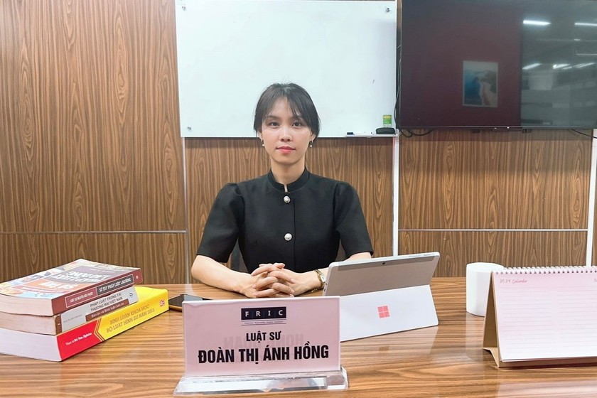 Luật sư Đoàn Thị Ánh Hồng. 