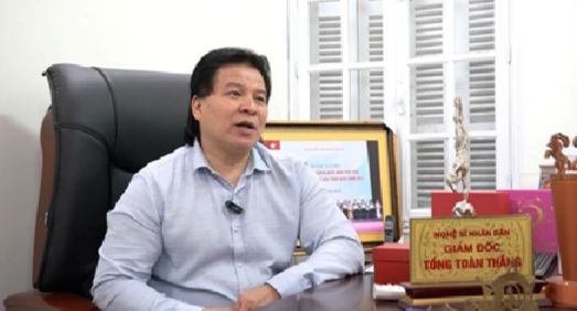 NSND Tống Toàn Thắng - Giám đốc Liên đoàn Xiếc Việt Nam chia sẻ về những khó khăn nghệ sĩ xiếc gặp phải. (Ảnh: Thiện Thư)