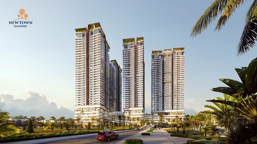 Căn hộ tại Newtown Diamond là những “resort trên không” – cao cấp bậc nhất thành phố Đà Nẵng dành cho các chủ nhân xứng tầm.