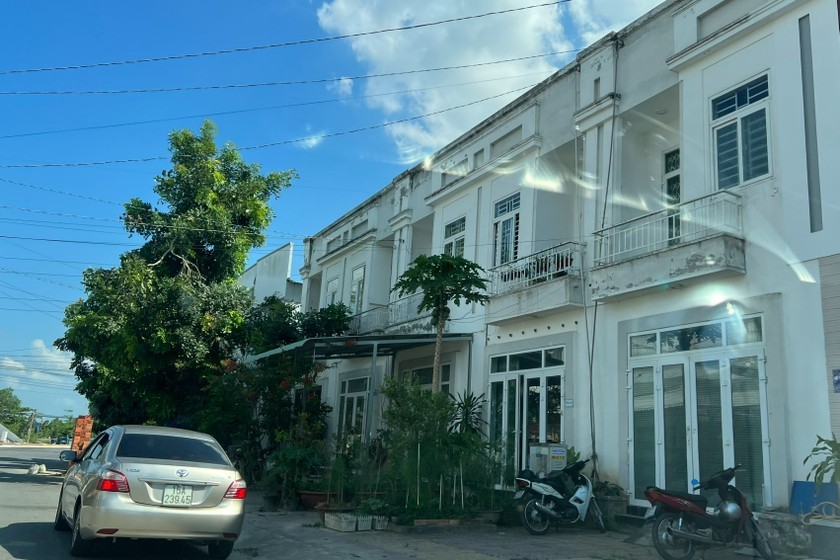 Khu đất ông Thảo cho rằng đã nhờ Cty của ông Vinh đứng tên giúp. (Ảnh: Đình Thương)